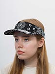 Козырек FLEXFIT арт. 8888BP (черный / белый)